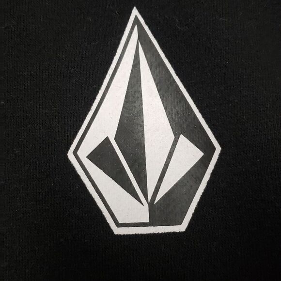 Volcom Stone Stacker Fleece Hoodie - Black - Men's Size Small - Picture 3 of 5